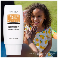 Écran solaire pour le visage spf 50